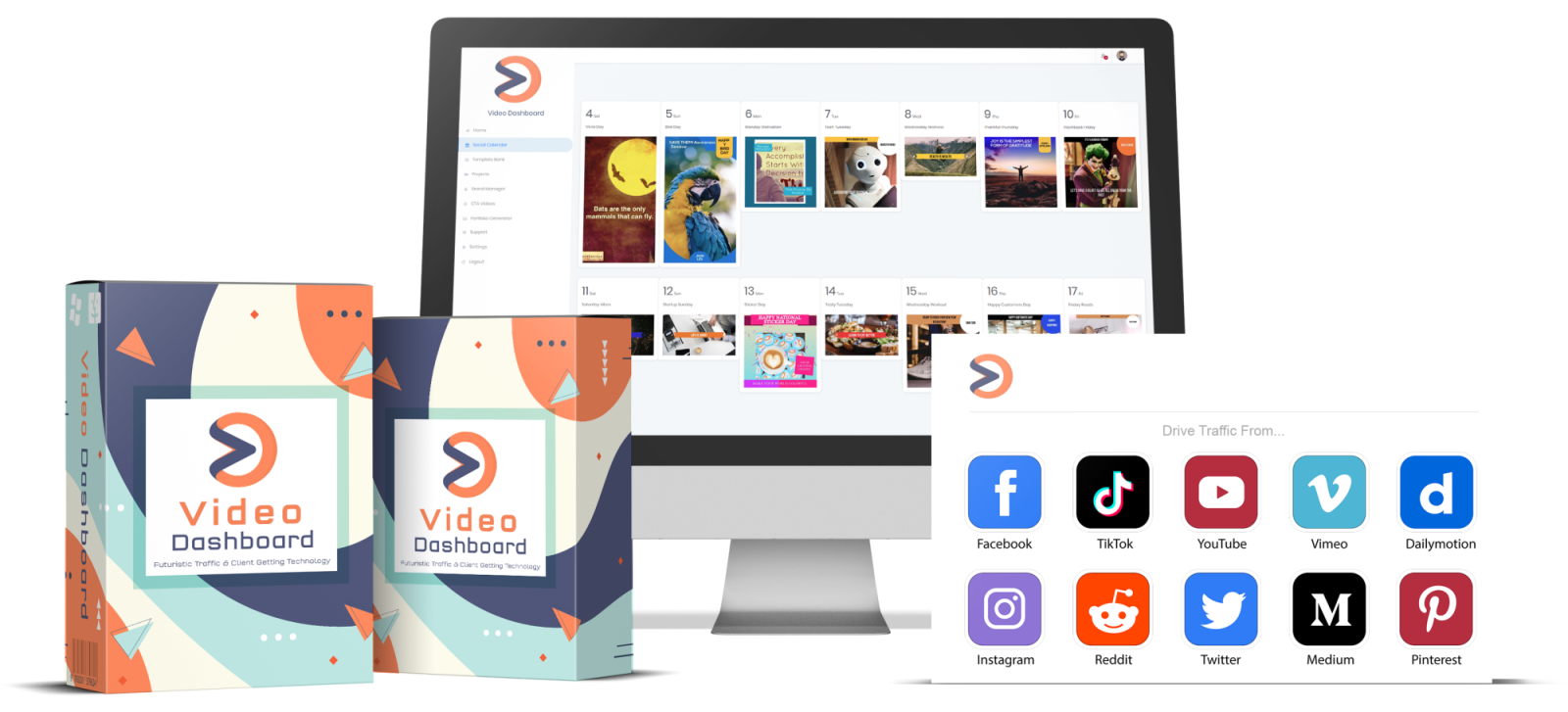 VideoDashboard Review – Leverage Rapidly Growing Social Platforms Like TikTok, Reddit, Medium, LinkedIn and More to Drive Traffic, Leads and Sales Faster Than Ever Before!