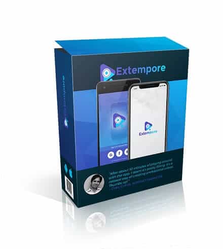 Extempore Commercial Review – #1 Smartphone App That Replaces The Need For Expensive Video Equipment And Lets You Create Highly Engaging Profitable Videos Fast!