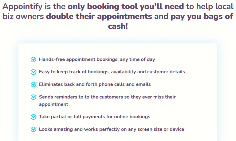 Appointify Review - Best Booking Tool