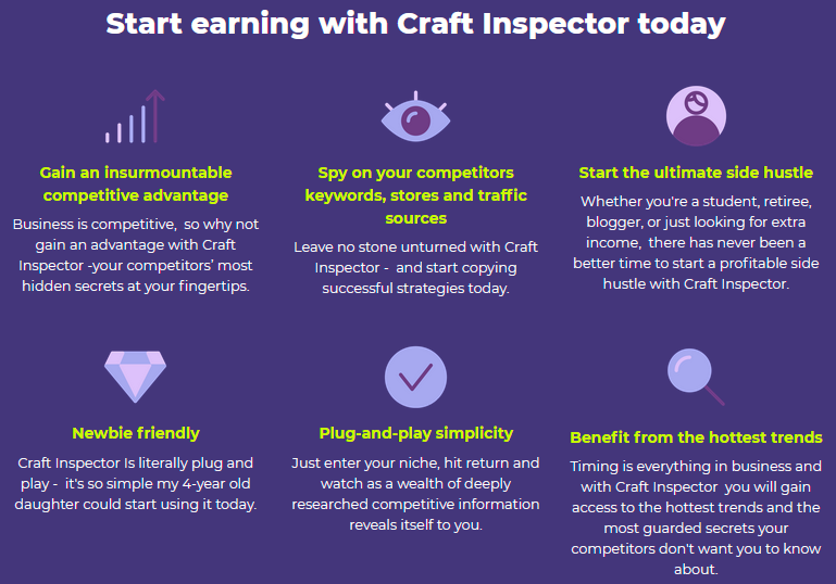 Craft Inspector - Learn & Earn