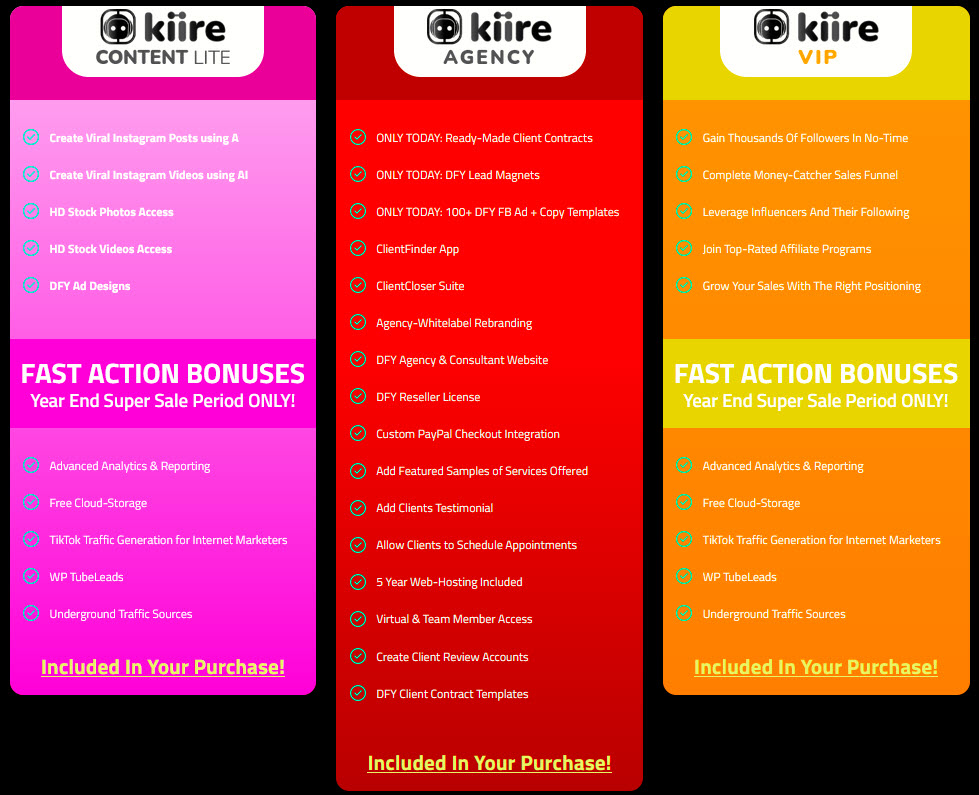 Kiire Review Bundle (2)