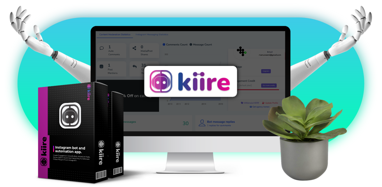 Kiire Review – Instagram Approved A.I. Powered Cloud App! Schedule Content, Automate Engagement & Growth Followers on Instagram In Any Niche Using A.I. Powered Software On The Cloud!