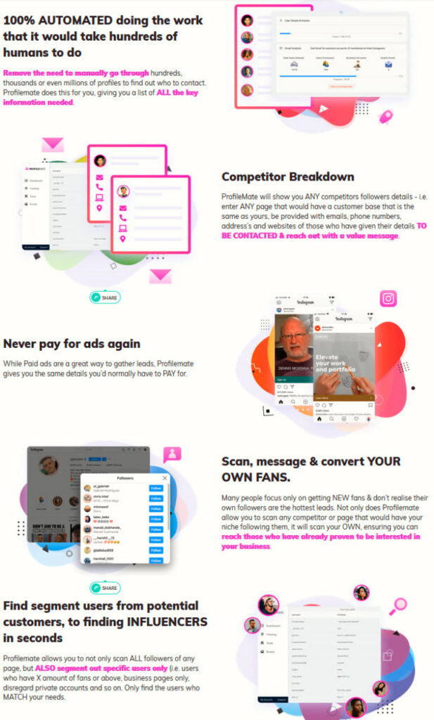 Profilemate 2021 Review - Features1