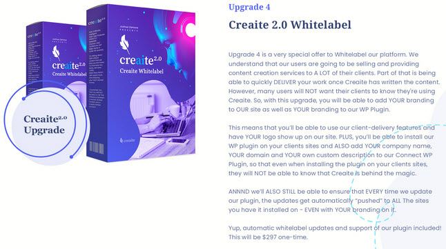 Creaite 2.0 Review - Upgrade4