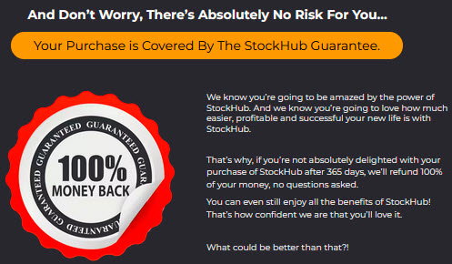 StockHub-Review 365 days Guarantee