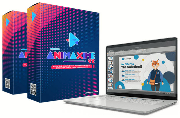 Animaxime V2 Review – Best #1 All-in-One Creative Tool To Create & Sell Unlimited Explainer & Ads Promo Videos For Any Niche Business Within Minutes!