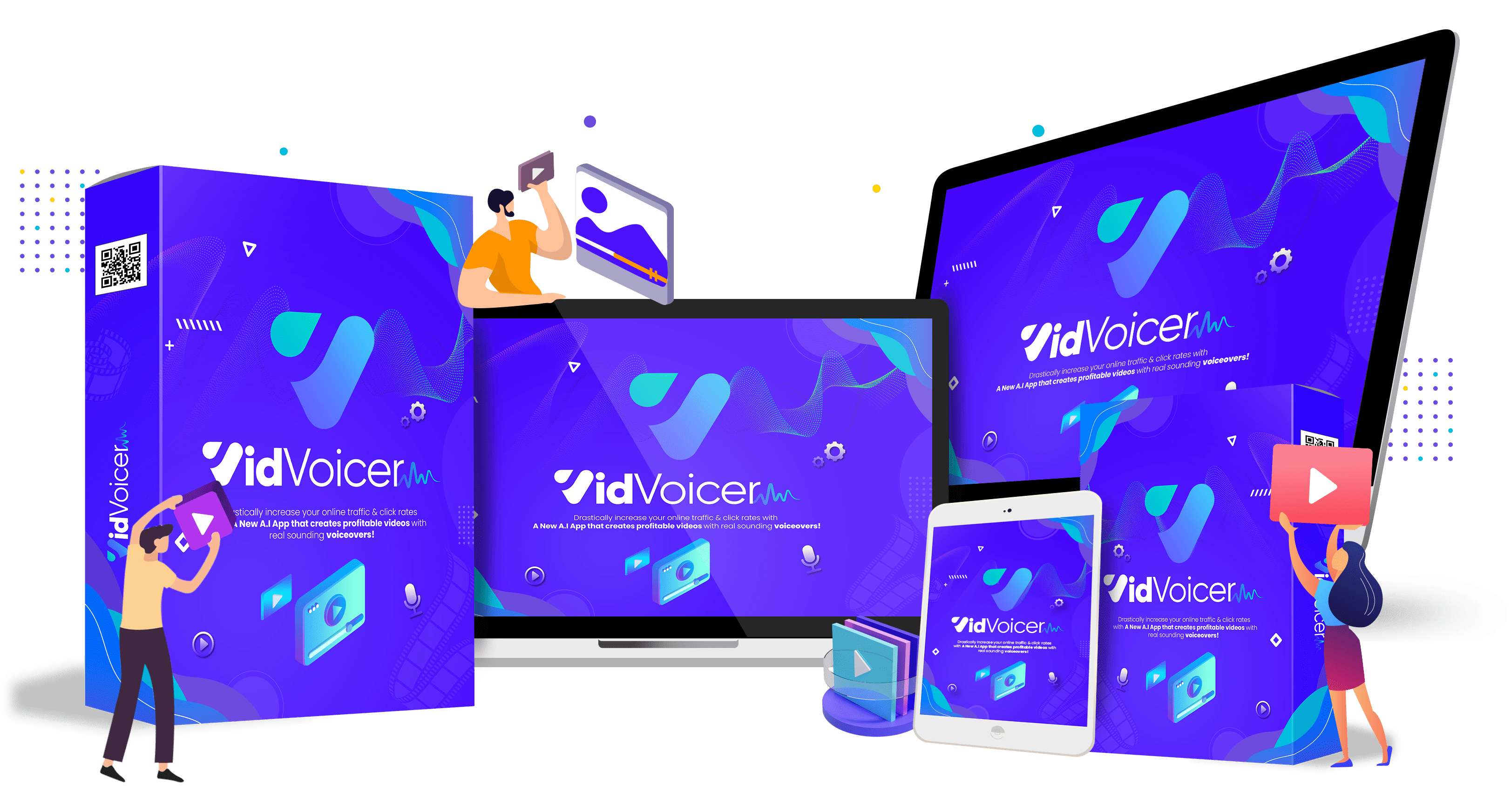 VidVoicer Review – 2-in-1 Video Builder App with built-in A.I. Powered Voiceover generator To Create & sell Unlimited HD Videos & Voiceovers In Any Language within minutes!