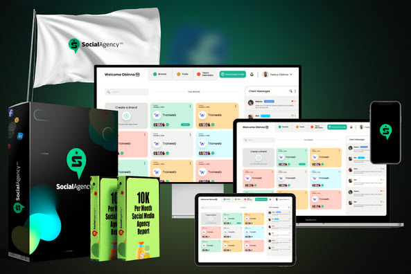 SocialAgency360 Review – #1 App That’s ALL-IN-ONE PLATFORM The First-Ever Result-Driven Social Media Agency: FIND, CLOSE Clients And DELIVER A.I. Driven Social Media Content Based On Engagement & Performance In Under 3 Minutes!