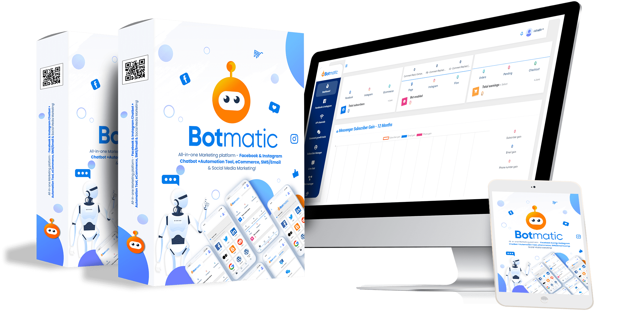 BotMatic Review – Best #1 App Instantly Turn Your Facebook & Instagram Pages Into Lead Generating, Traffic Getting, Sales Increasing Machines With AI-Powered Futuristic Chatbot Technology and Highly Powerful!