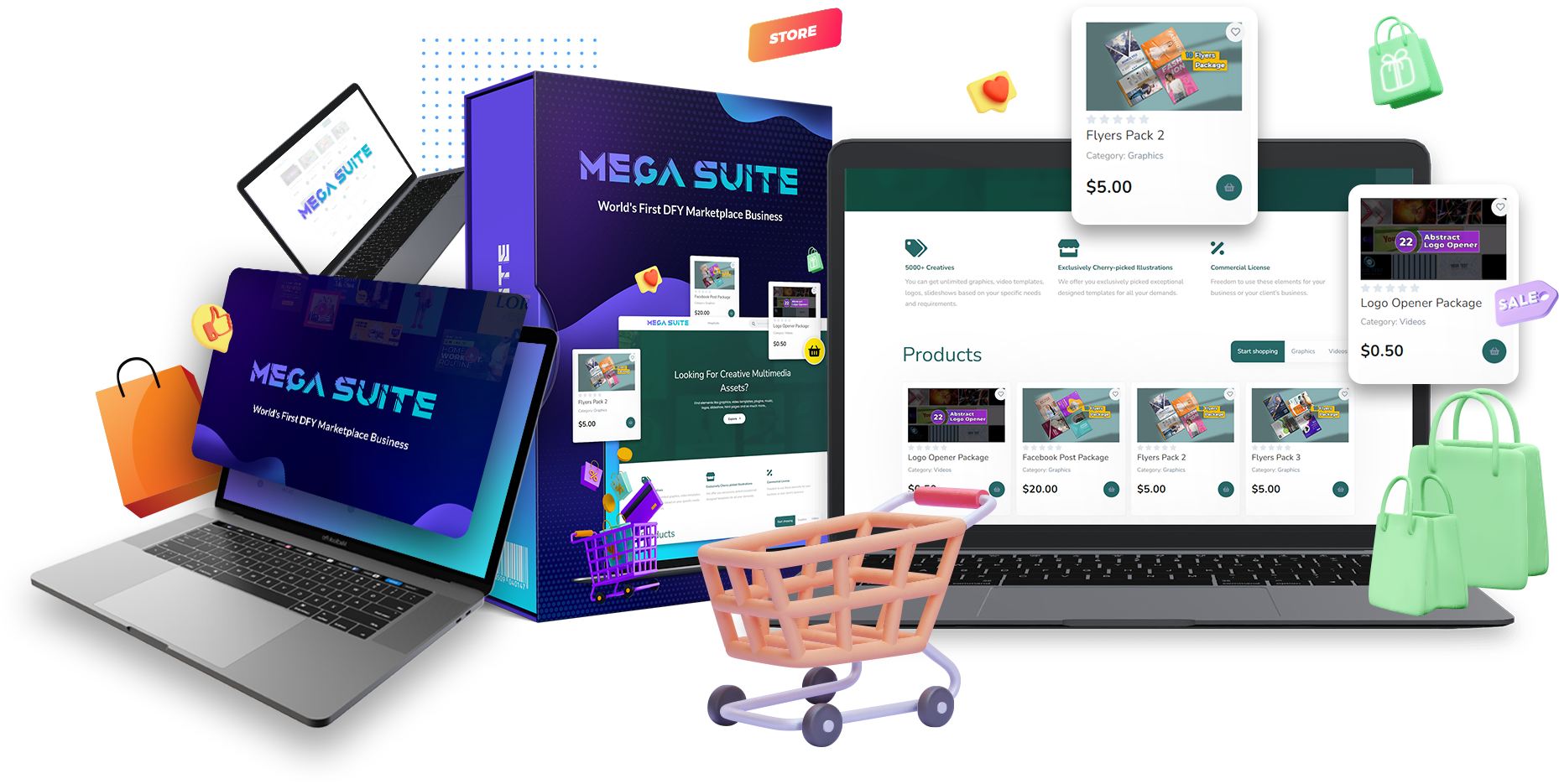 MegaSuite Review – Best #1 MarketPlace Builder To Create And Sell DFY Digital Media (MultiMedia) Assets In A MarketPlace Of Over 58,000,000 ACTIVE Buyers…