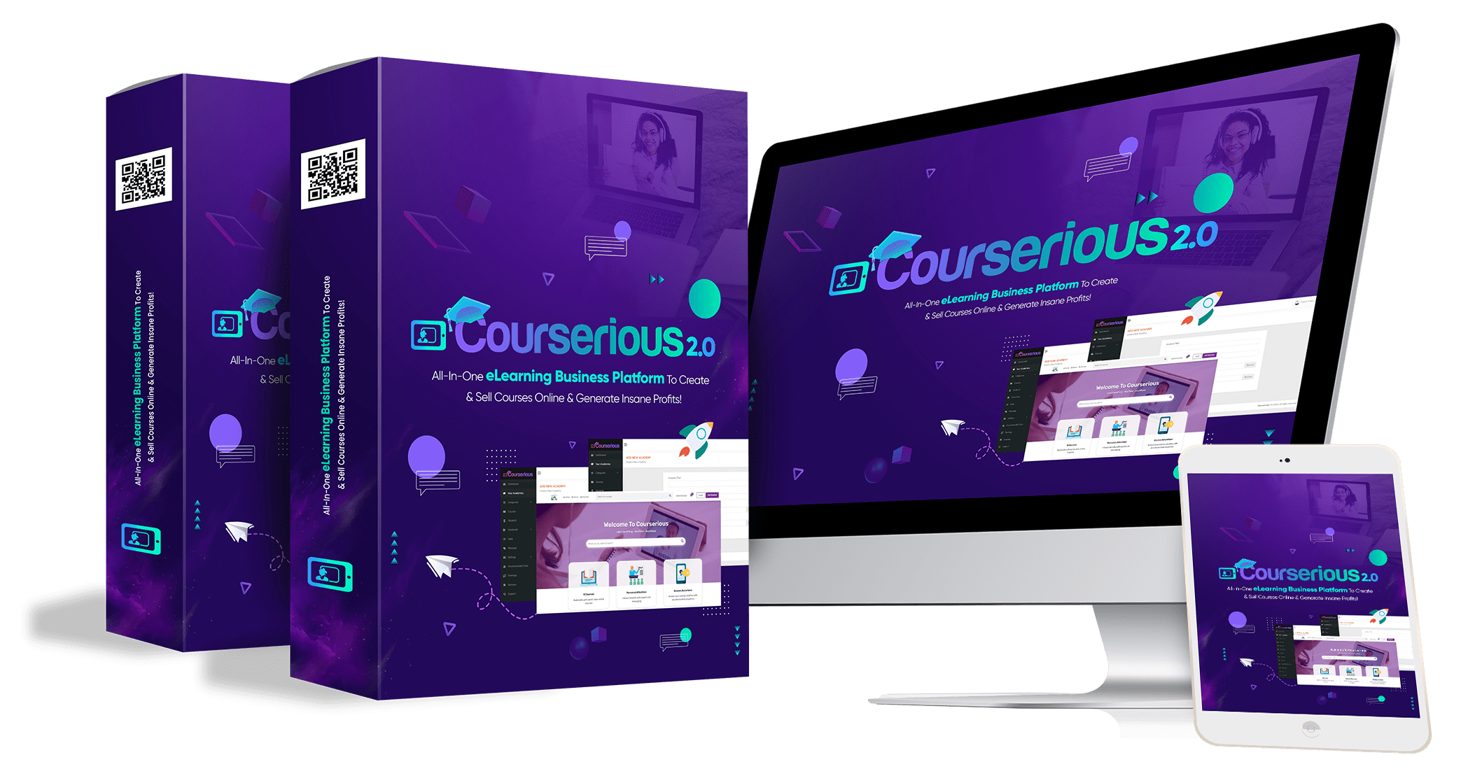 Courserious V2 Review – #1 Brand-New Platform That Lets You Run Your Own Profitable eLearning Business By Creating & Selling RED-HOT Courses Without Any Hassle & Tech Skills including 190+ DFY courses to start selling and generate insane profits right away!