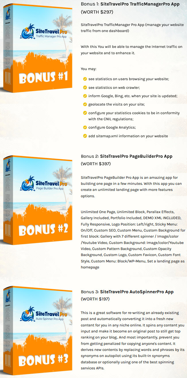 SiteTravelPro-Review-Bonuses