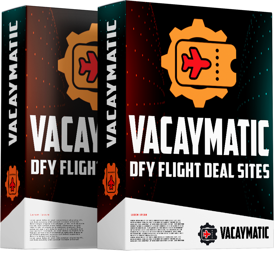 VacayMatic Review – Best #1 Instant Newbie-Friendly 100% Done-For-You Automated FLIGHT DEAL Finder Sites With Free Traffic & FIVE Affiliate Income Streams! Cloud-based software that allows you to instantly build money-making Flight Deal Finder sites that get free traffic and generate affiliate commission from FIVE income streams!